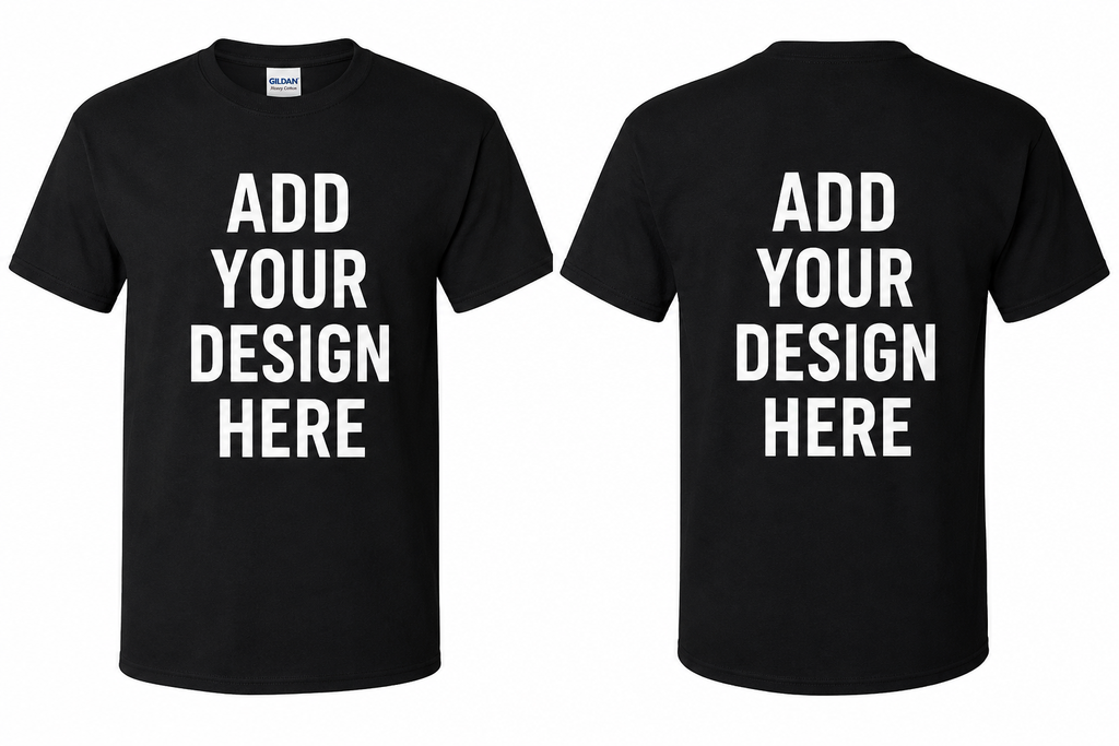 Custom Adults T-Shirts – Add Your Logo or Photos (UNISEX)