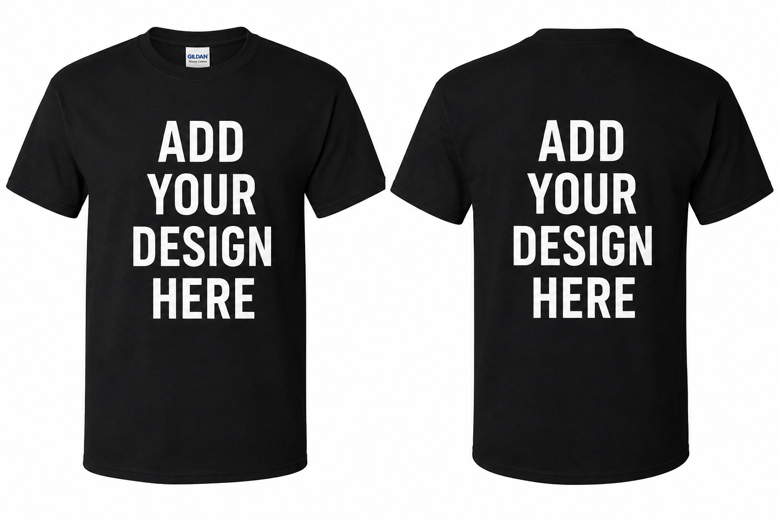 Custom Adults T-Shirts – Add Your Logo or Photos (UNISEX)