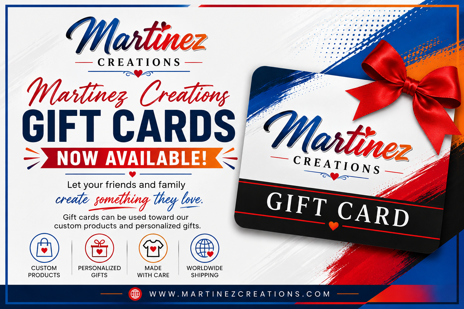 Martinez Creations Gift Cards