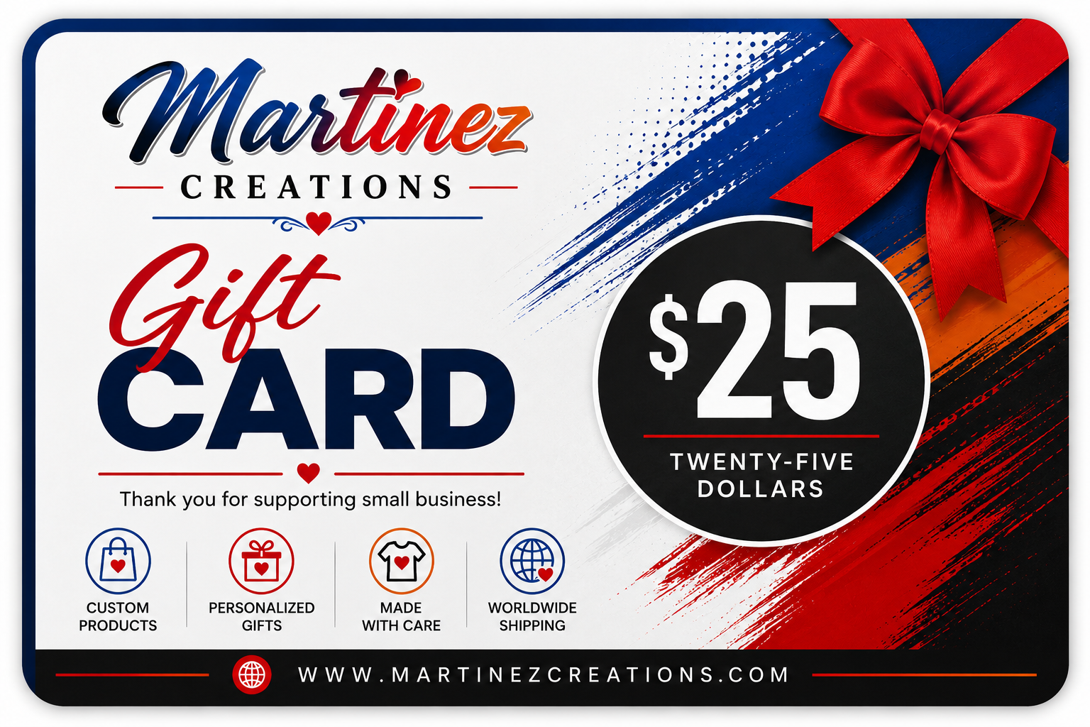 Martinez Creations Gift Cards