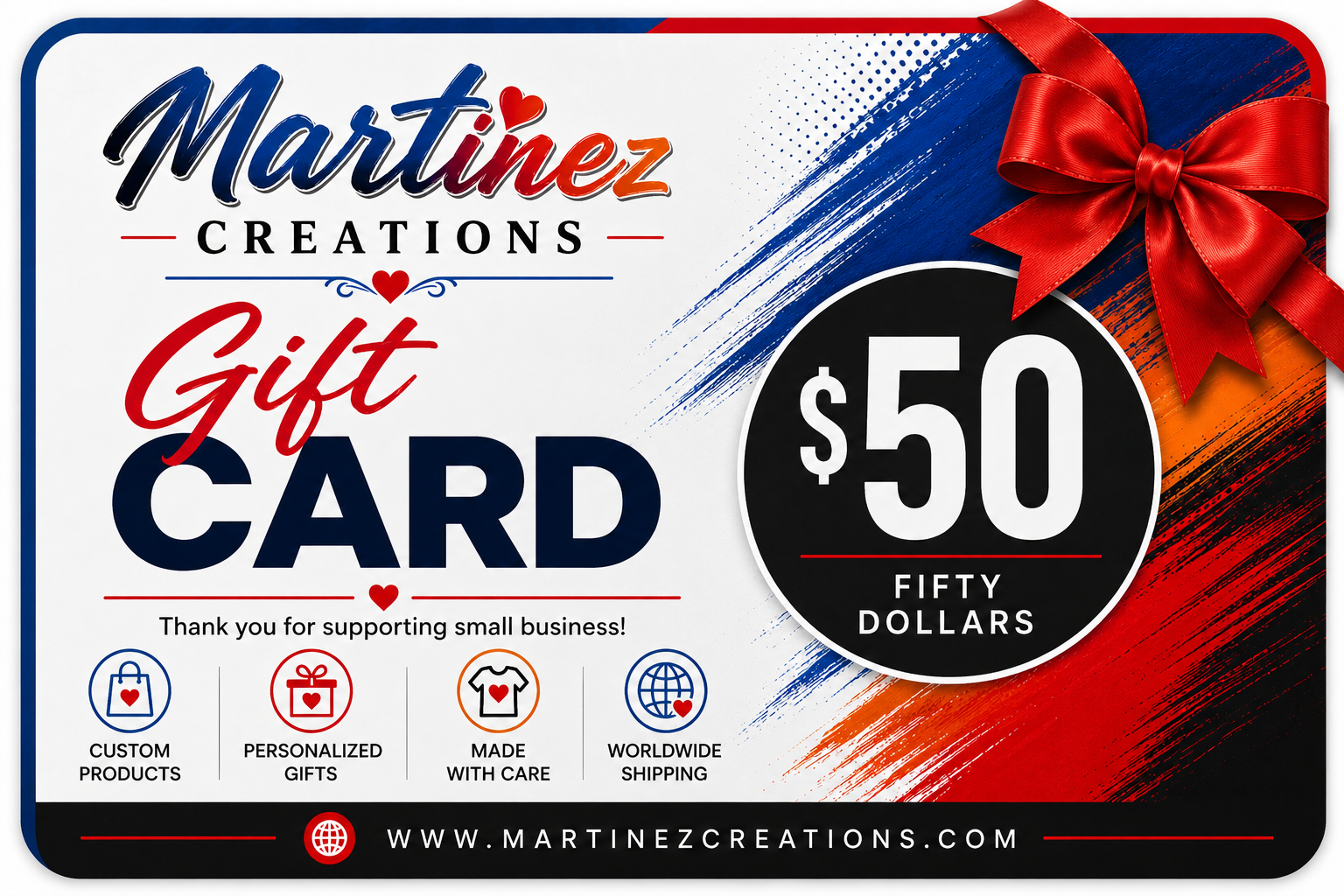 Martinez Creations Gift Cards