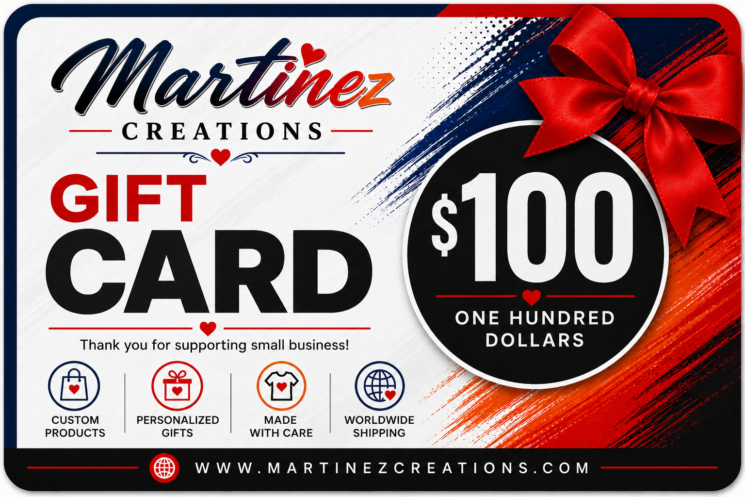 Martinez Creations Gift Cards