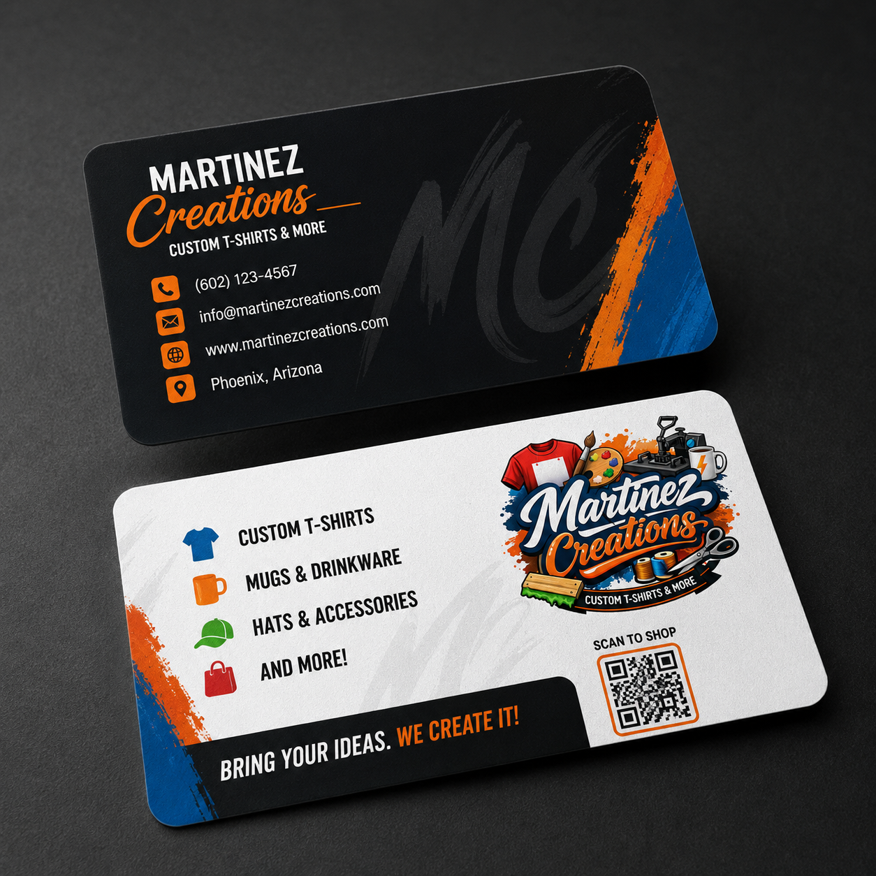 Custom Business Cards (Qty. 250 , 500 , 1,000)