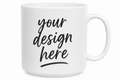 Custom Mug, 11oz , 15oz , 20oz