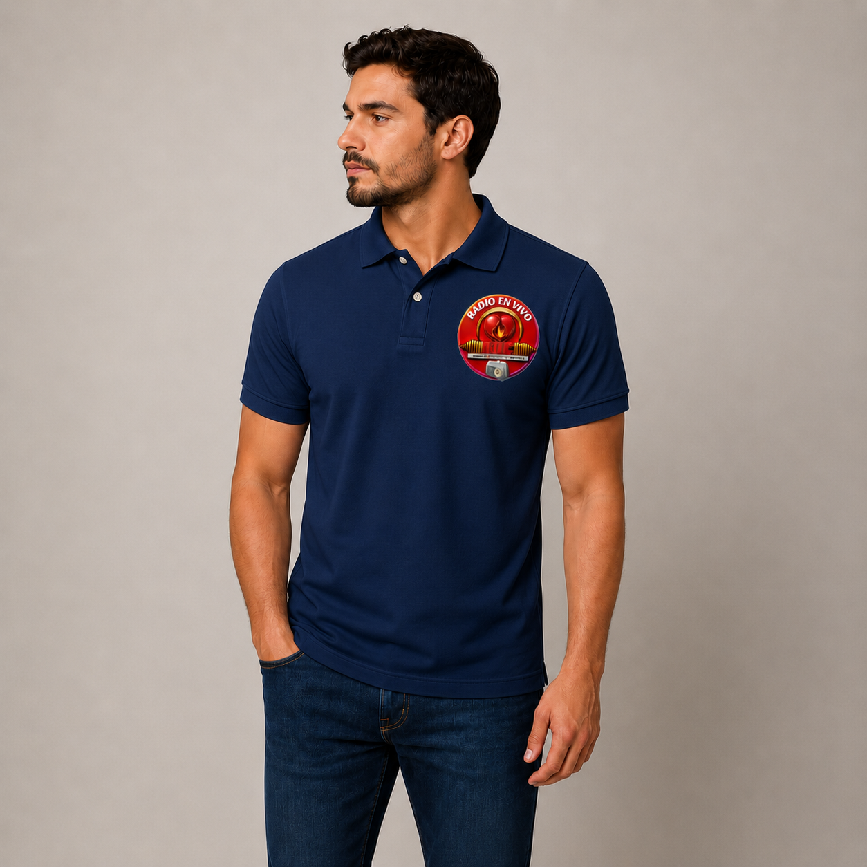 Radio En Vivo Polo T-Shirt