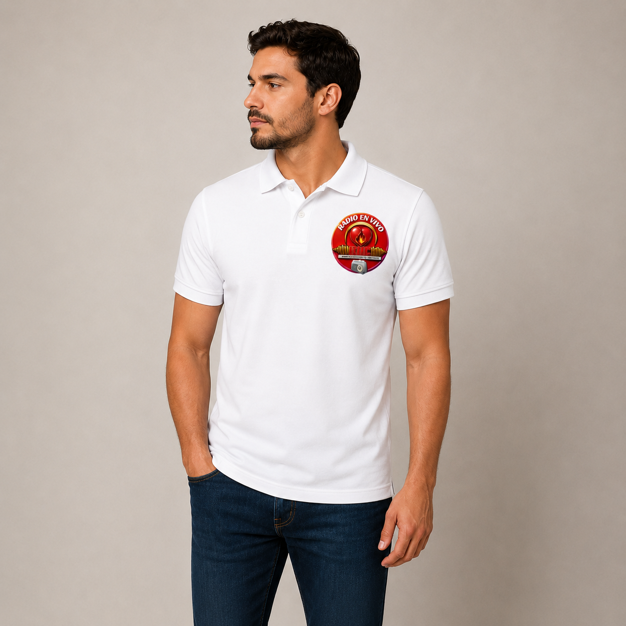 Radio En Vivo Polo T-Shirt